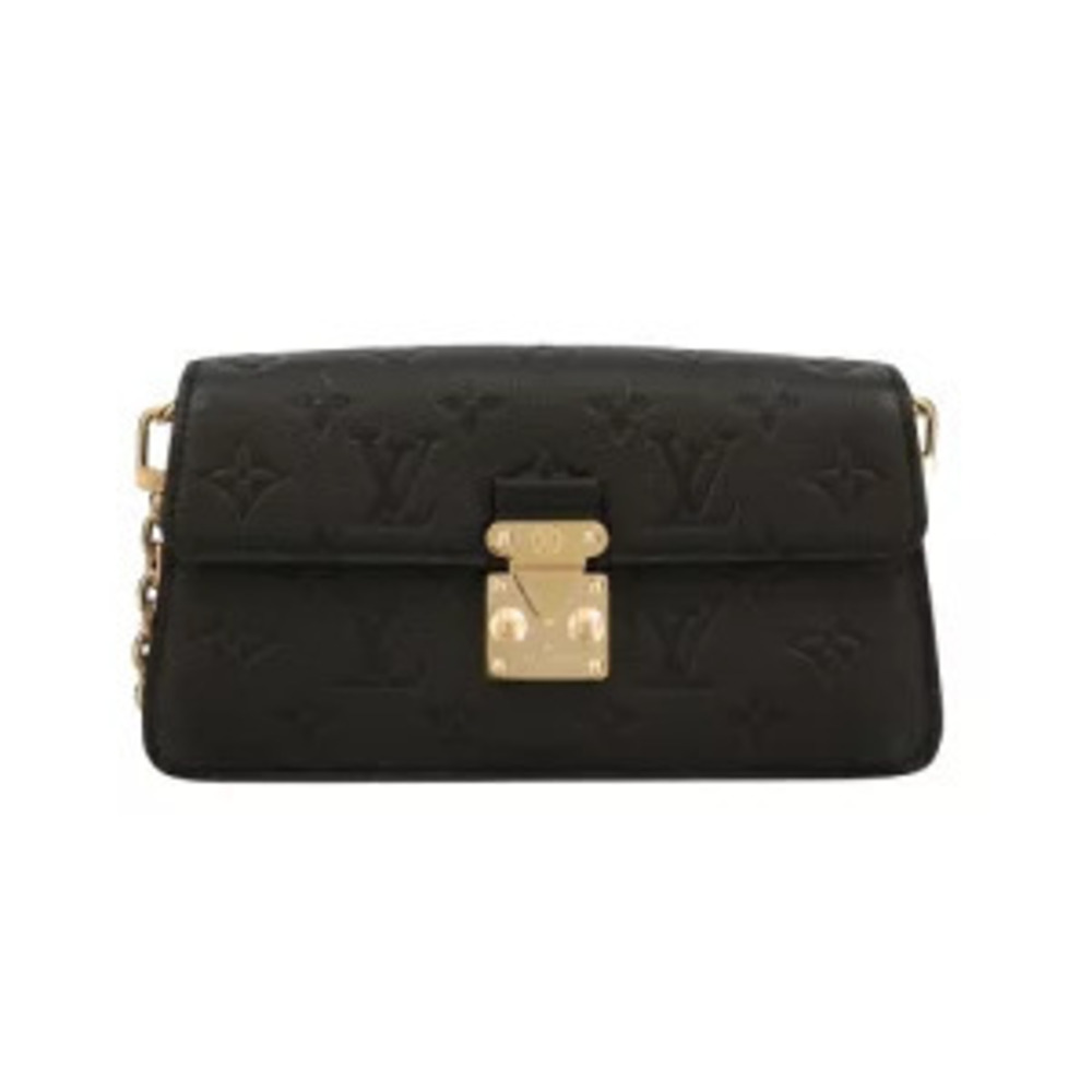 Louis Vuitton Monogram Empreinte Wallet on Chain Metis Shoulder Bag Noir Black